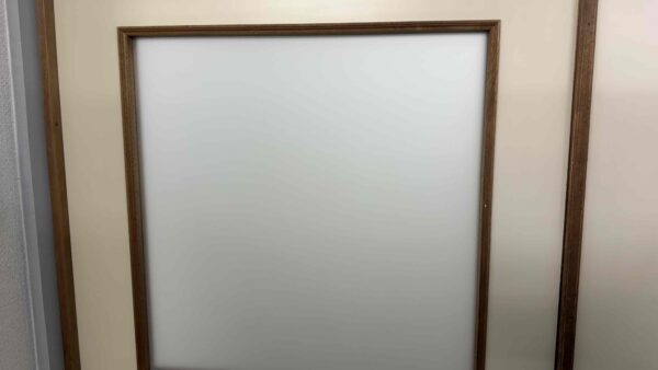 【福岡市南区長住】事務所入口扉のスリガラス交換｜公式LINEで写真確認後に予約訪問で対応